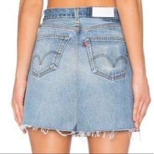 Re/done Levi’s Denim Skirt!